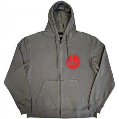 Blur Unisex Adult Logo Full Zip Hoodie