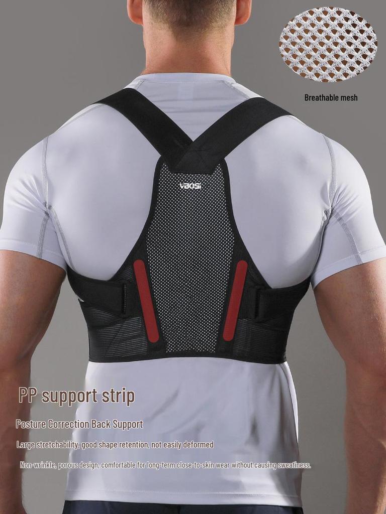 VBOSI Breathable Adult Posture Corrector Strap for Back Pressure Relief