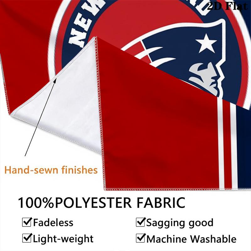 New England Patriots Wall Tapestry Aesthetic Wall Hanging Printed Fabric Blanket Decorative Tapestries for Bedroom Living Room Home Decor