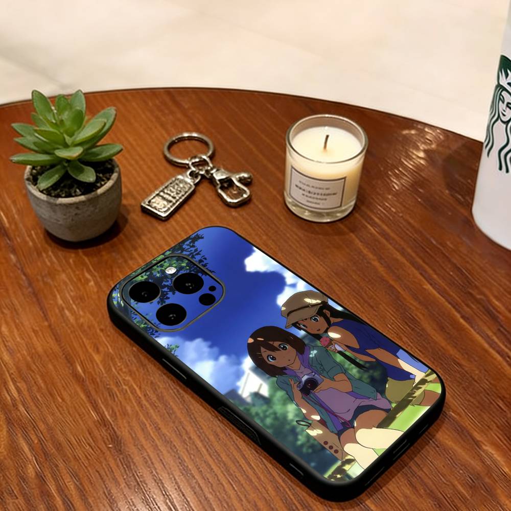 K-ON Phone Case For iPhone 17,16,15,14,13,12,11 Plus,Pro Max,XS,Soft Silicone Black Cover