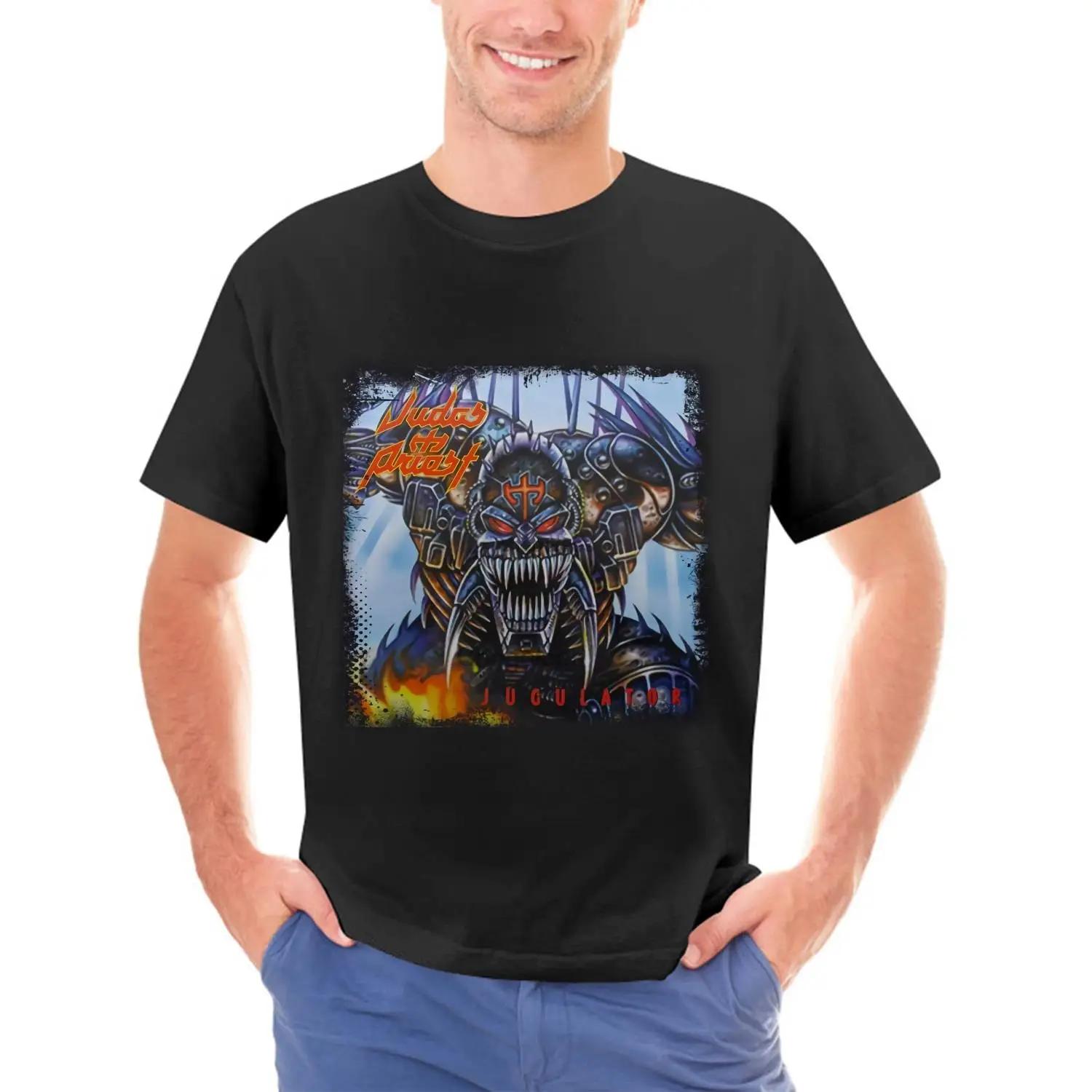 

Bob L Barrera Judas Priest Jugulator Fashion Mans ShortSleeved TShirt 4XL Black - Men s Summer Cotton Graphic Tee S разноцветный