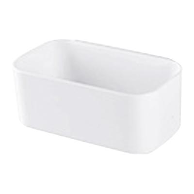 Wall Mounted Storage Box Hole Free Multifunctional Self Adhesive Wall Organizer for Kitchen