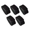 5Pcs Fishing Rod Tie Holder Strap Outdoor Fishing Rod Carry Strap Adjusted Tackle Holder Hook Tie