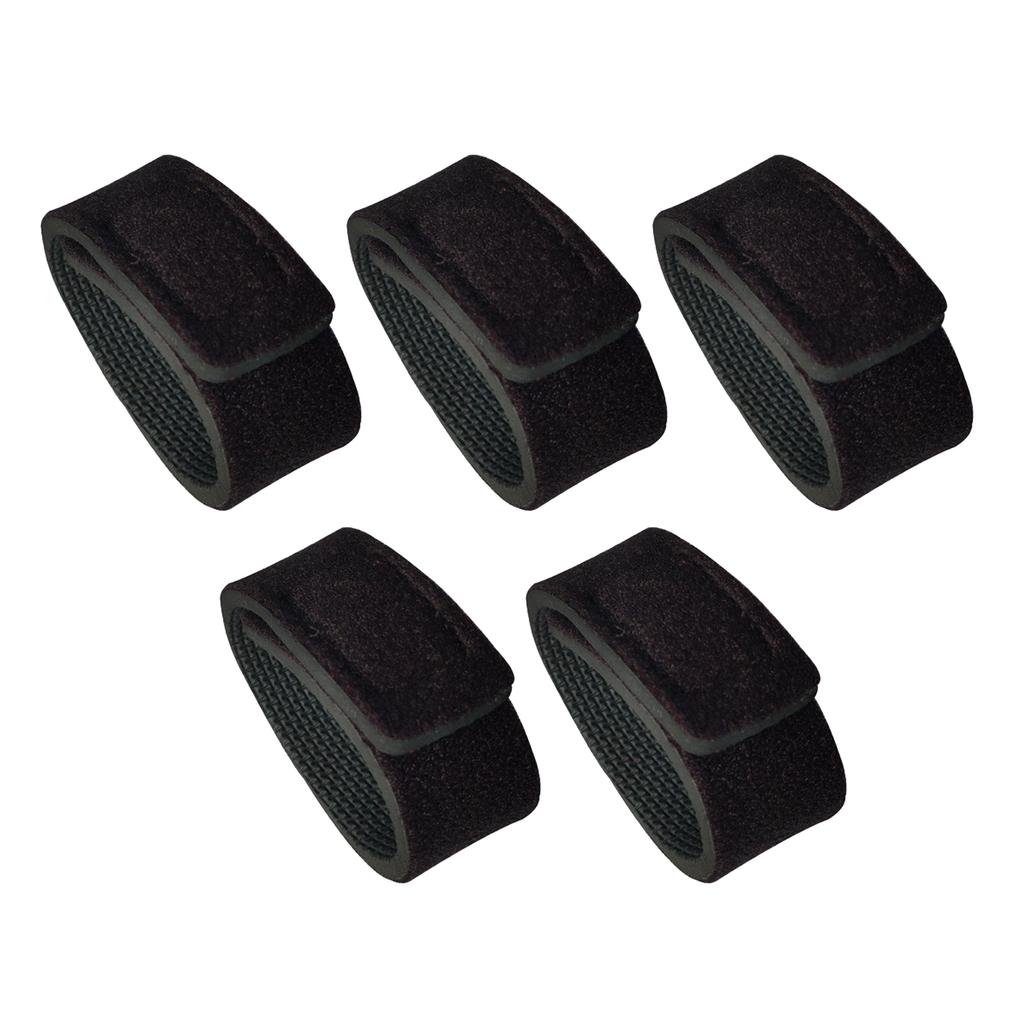 5Pcs Fishing Rod Tie Holder Strap Outdoor Fishing Rod Carry Strap Adjusted Tackle Holder Hook Tie