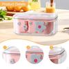 Drain Basket Fruit Strainer Colander Double Layer Container Food Storage Fruits Vegetable Washing