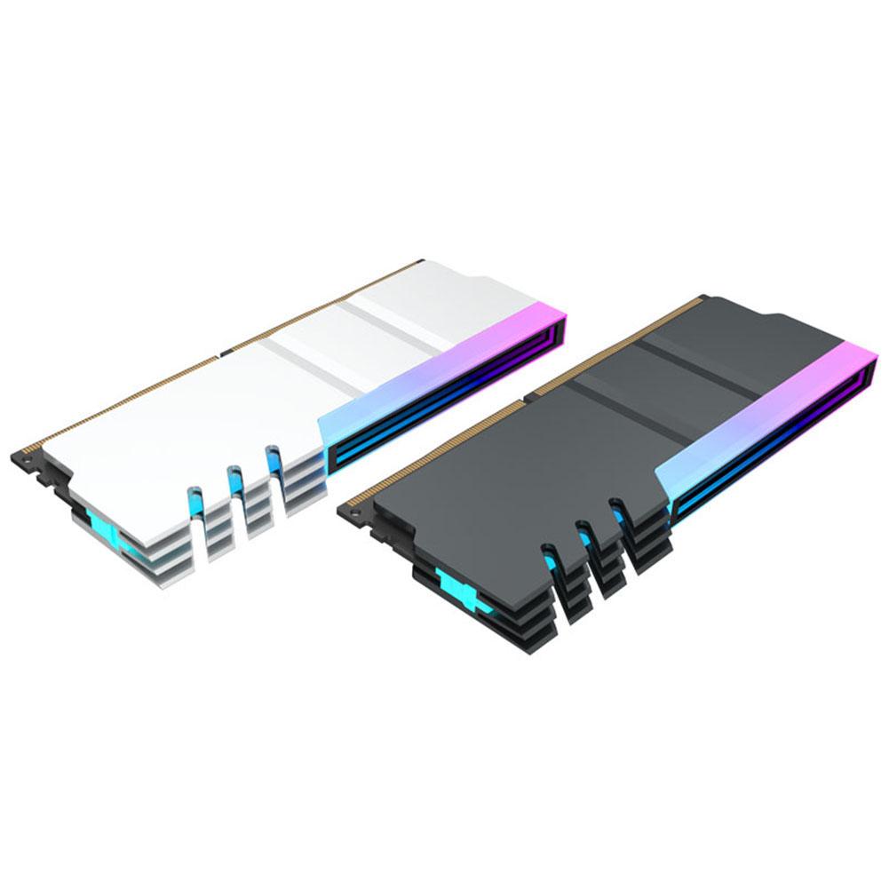 Memory Module Heatsink DDR4 DDR5 Memory Module Cooler 5V 3PIN ARGB AURA Sync Aluminum Alloy Heat-resistance Computer Accessories