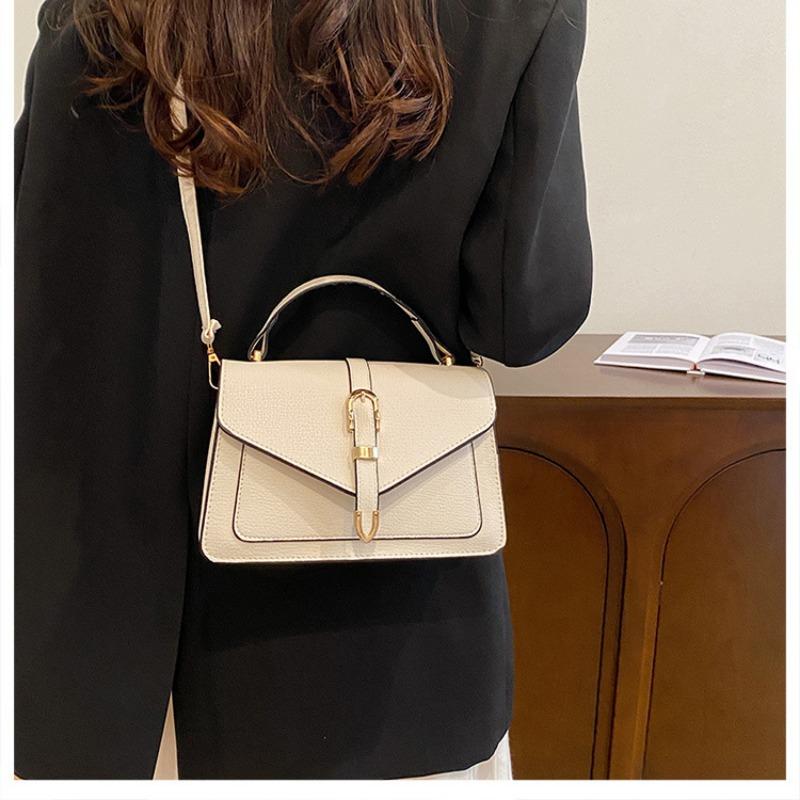 Women Minimalist Casual Small Square Crossbody Shoulder Bag For Daily Commuting