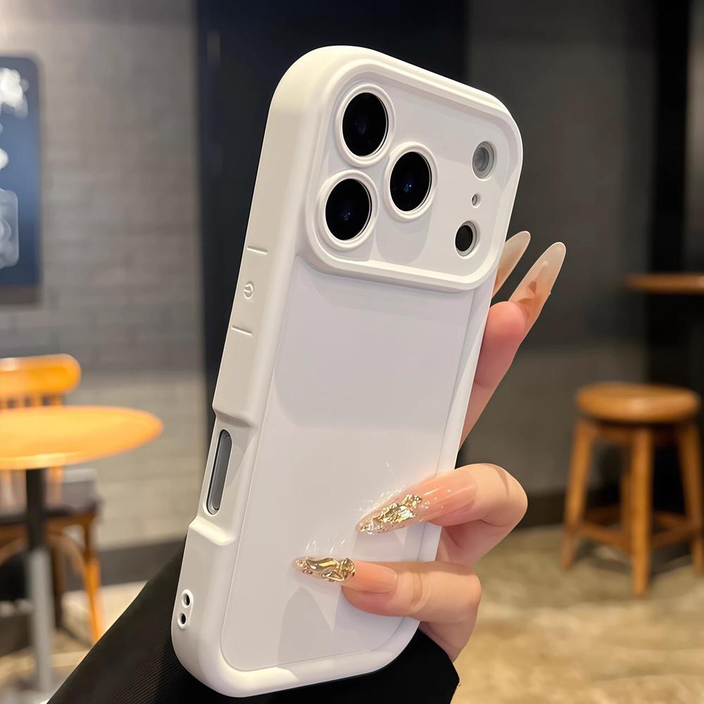 Luxury Candy Color Silicone Phone Case For iPhone 17 Air 16 15 14 13 12 11 Pro Max Plus Plain Shockproof Bumper Cover