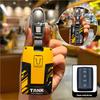 Fob Smart Key Protective Accessories Car ABS & Silicone Key Case Cover Buckle Chain For Great Wall GWM WEY TANK 300 500 Tank300