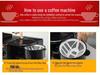 3-in-1 Breakfast Machine: Toaster, Sandwich Maker & Coffee Brewer - 110V