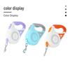 5M Retractable Anti-Pull Dog Leash with Light for Small to Medium Dogs