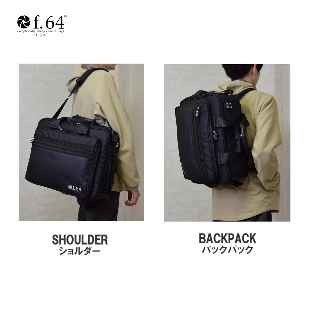 F64 Camera Camera Shoulder Camera Trunk RTMPRO Black Bag, Bag, Backpack, - 3-Way, 18L, VF64RTMPRO-BK
