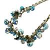 Les Trésors De Lily [P0771] - Handmade Necklace 'Les Antoinettes' Blue Lagoon (handmade)