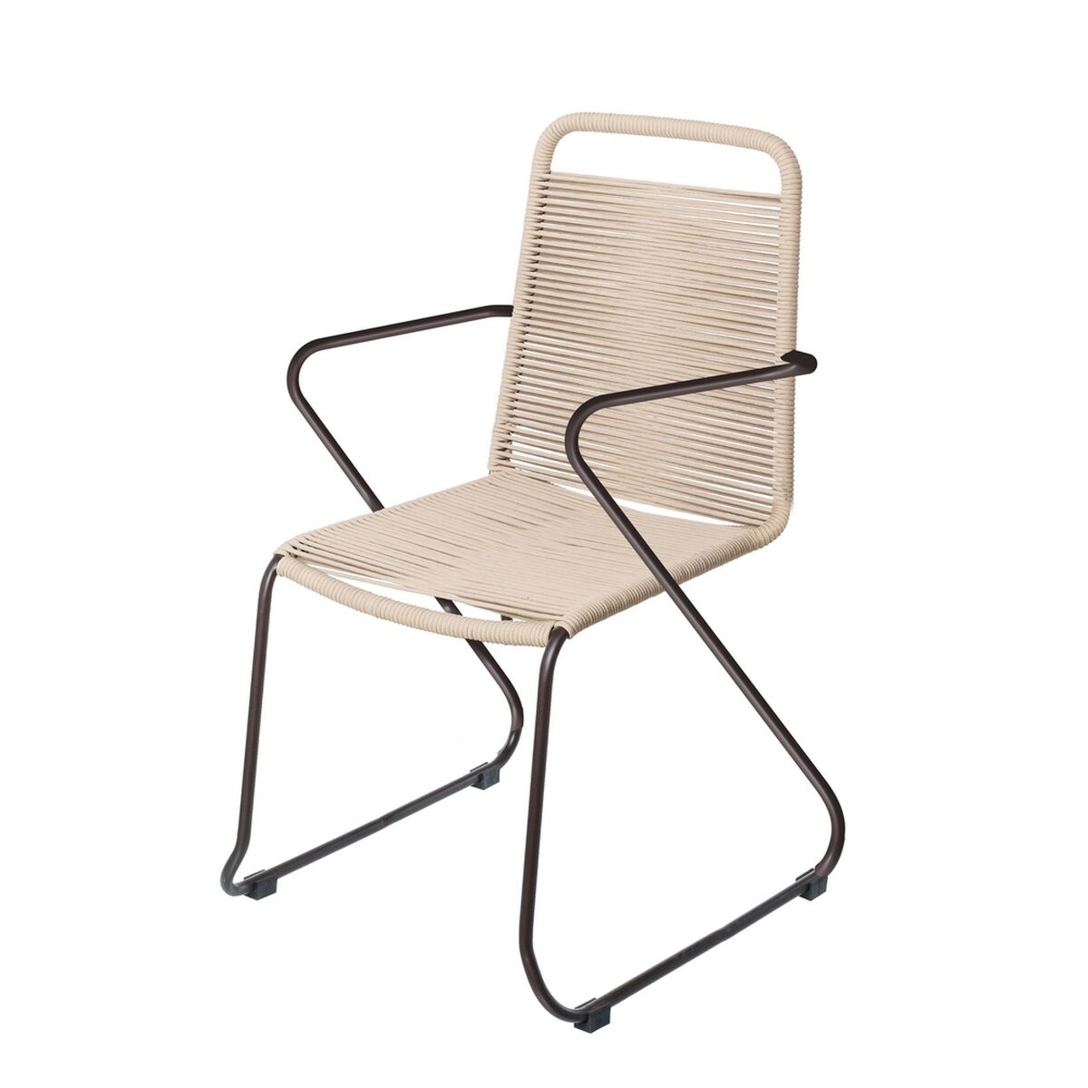 

Chaise de jardin Antea 57 x 65,5 x 90 cm Corde Taupe