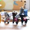 Fluffy Donkey Plush Keychain Soft Donkey Plush Toy Mini Donkey Stuffered Dolls  Hanging Ornaments