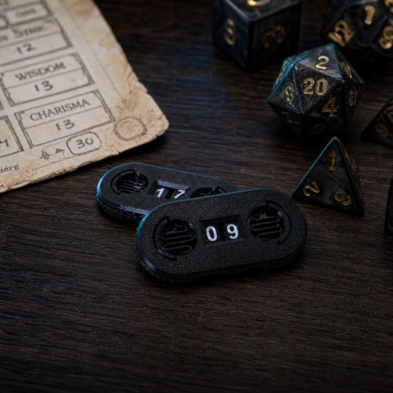 Printed 3d Life Digital Counter Lock With Elastic Buckle Twodigit Health Tracker Life Counter For Privacy Protection Home And School Use