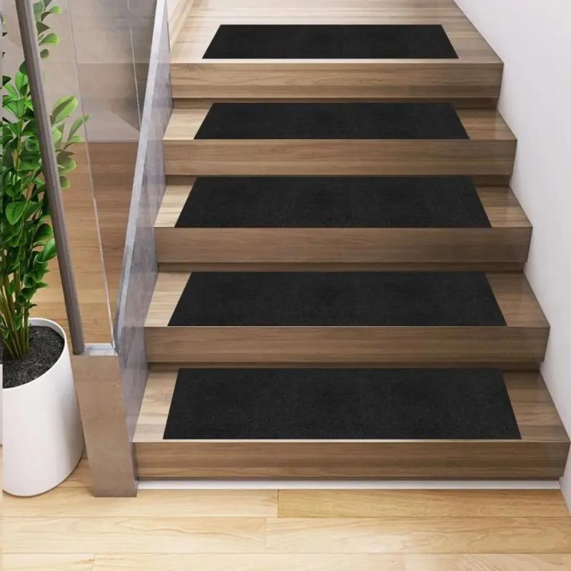 15/20cmX100cm Stair Mats Carpet Strips Treads Non Slip Washable Rug Outdoor for Steps Pads Stairs Mute Floor Pad
