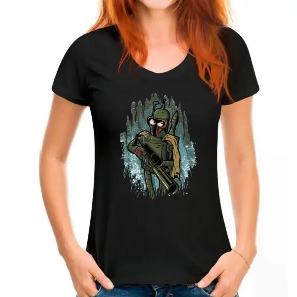 2023 Summer Street Fashion Couple Tops Men T-shirt BENDER FETT Tshirt   Printed Shirts Graphic Tee Women Men Clothing