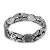Bracciale da uomo stile retrò 14mm Totem Acciaio Inossidabile Bracciale Gioielli Accessori per Feste