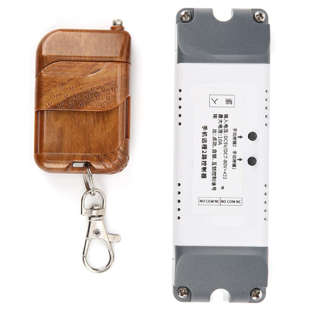 2 Channel Relay Smart Switch APP Voice Remote Control SelfLocking Inching WiFi Module