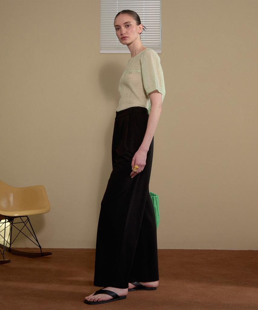 JUCYJUDY Back Elastic Wide Pants Jzpt02Ea