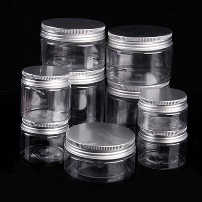 30-250ML Cosmetic Storage Bottle Tin Pot Aluminum Cap Container Empty Jar