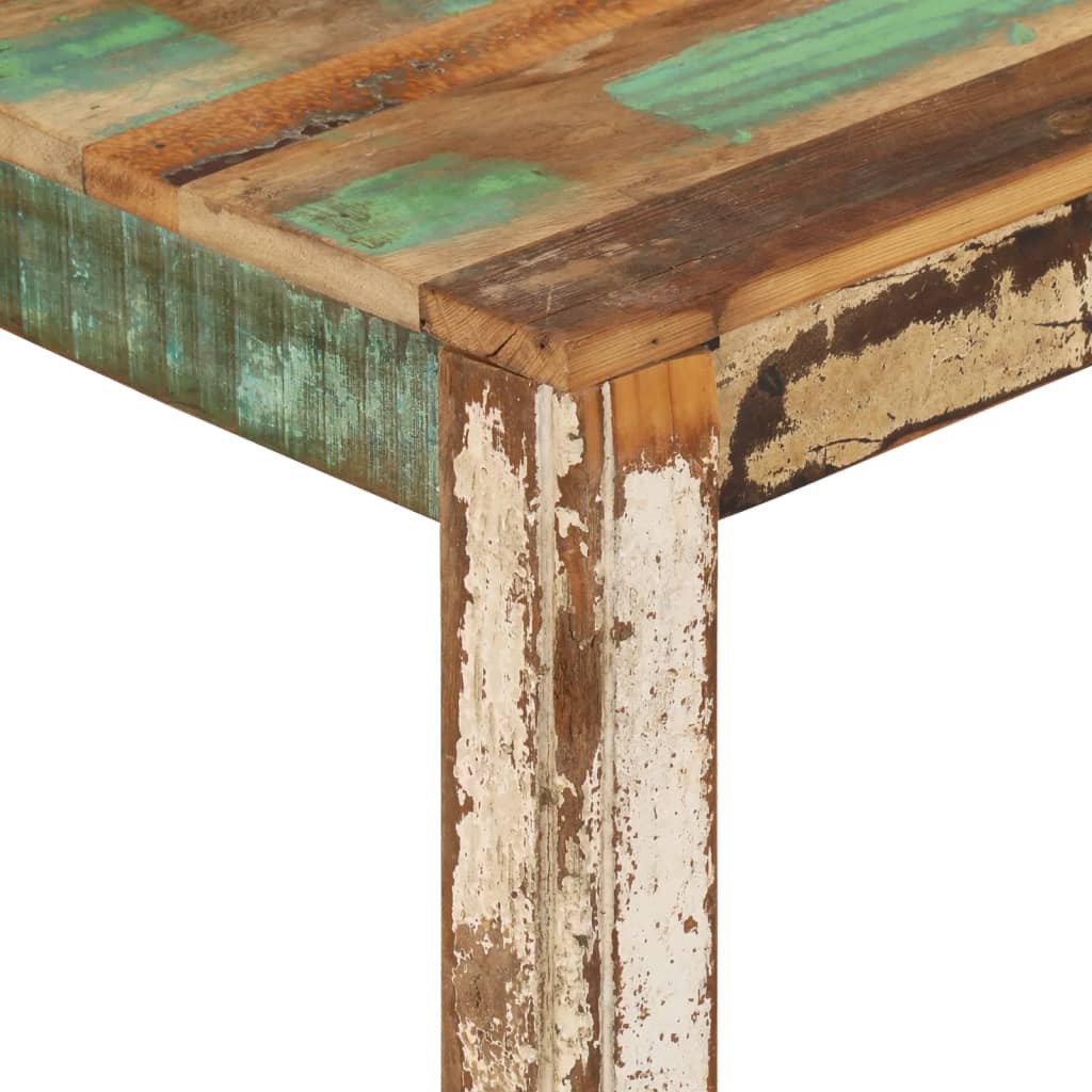 Coffee Table, 80 X 80 X 40 Cm, Solid Reclaimed Wood