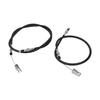 Rear Brake Cable - For Kawasaki Mule 2500/2510/3010/4000 - Left & Right