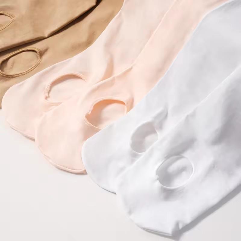 Ballet Tights Convertible Dance Ballet Tights Stockings Woman Ballet Dance Leggings Seamless Pantyhose With Hole