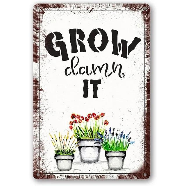 Vintage Metal Tin Signs  Music Keeps My Heart Beating  Retro Art Posters for Home Club Cafe Bar Pub Decor  Inspirational Wall