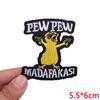 Cute Ghost/Cat Embroidered Patch Cartoon Animal Patch Iron On Patches For Clothing Thermoadhesive Patches For Clothes Jacket DIY