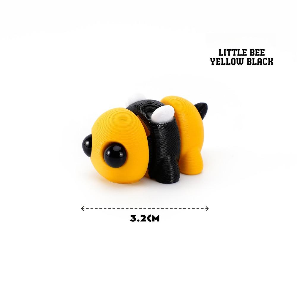 3D Printed Animals Movable Joint Fidget Toy Figurine Simulation Animal Office Desktop Ornament  New Year Gifts Crafts Gift