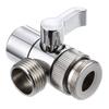 Shower Head Diverter Faucet Adapter Water Tap Connector Faucets Water Separator Kichen Accessories
