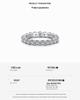 925 Silver Women's Oval Rhombus Diamond Ring - Niche, Light Luxury Design