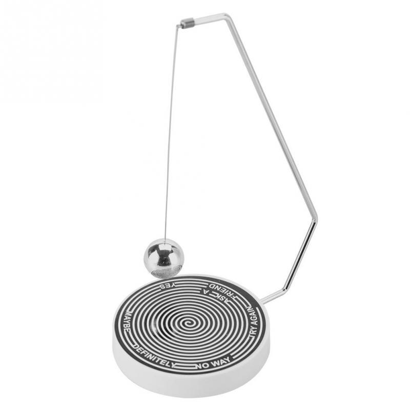 Decision Maker - Wooden, Magnetic Decision Maker | Magnetic Swinging Game With Many Options, Wooden Oscillating Magnetic Selector For Home Offiice