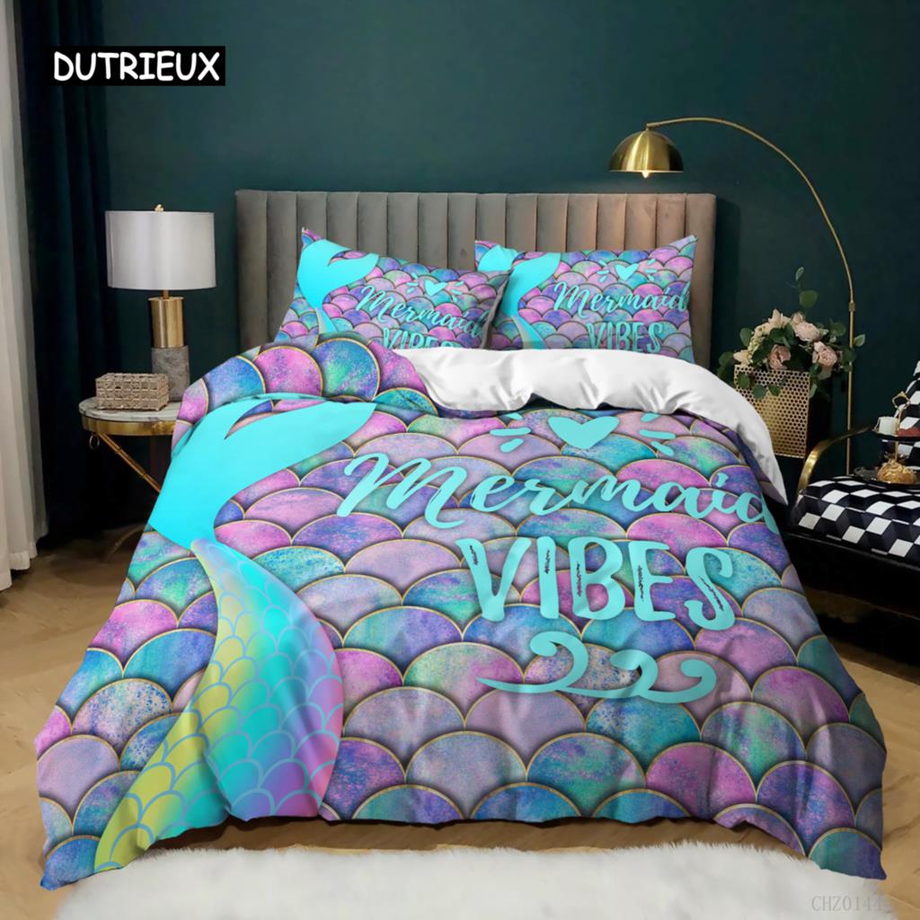Rainbow Duvet Cover Set Queen King Size Sparkling Starry Sky Rainbow Bedding Set For Kids Teens Girls Microfiber Quilt Cover