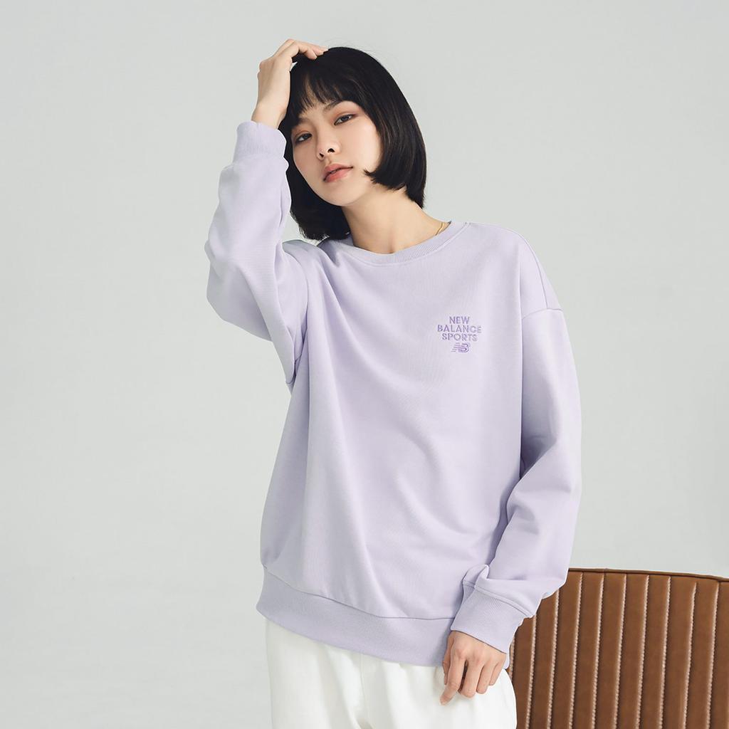 New Balance Sweatshirt Unisex Light Purple 5CD12152-DV