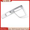 Car Central Conrol Gear Panel Cover Trim For BMW X1 F48 X2 F47 2016 -  Gear Shift Knob Panel Decoration Sticker