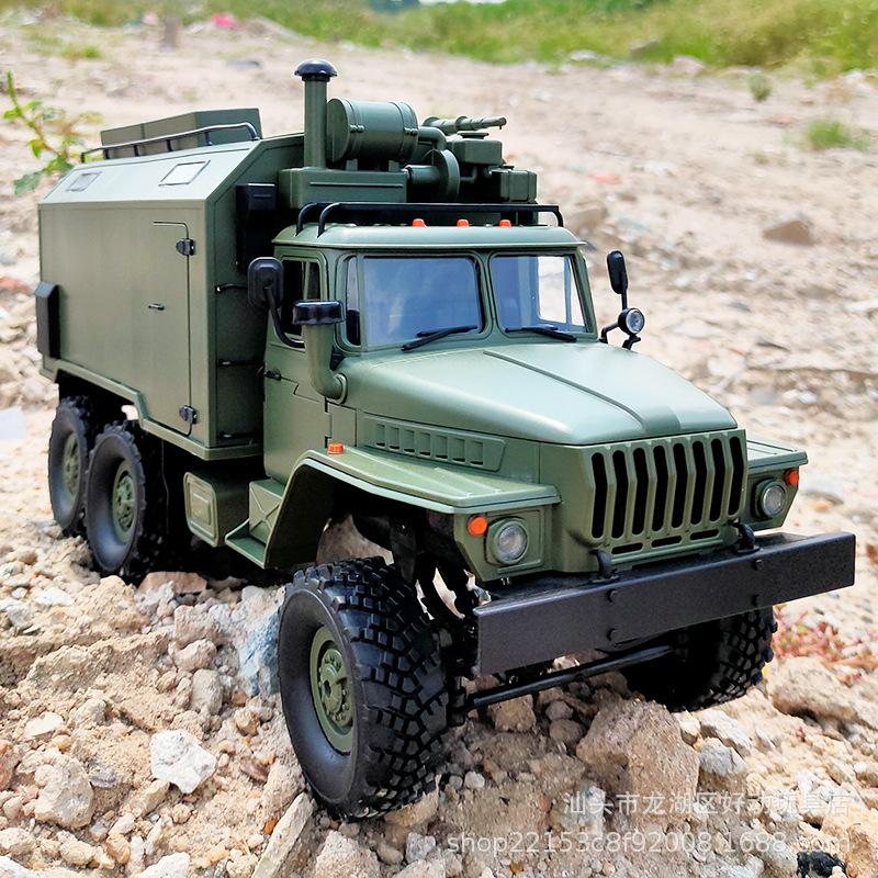 B-36 Ural Command Army Card Model RC Remote Control Vehicle 6WD Off-Road Modified Toy Climbing Car