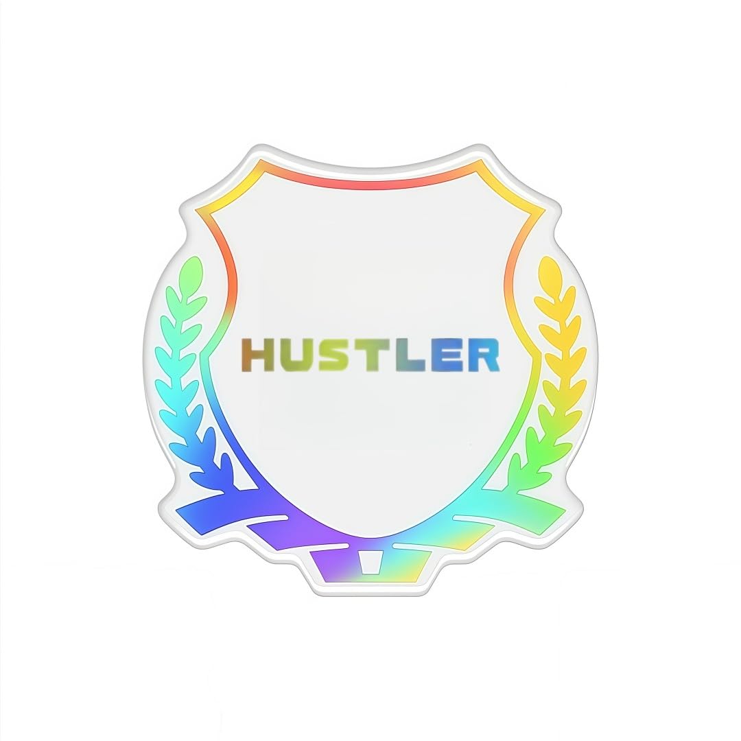 

AWX 3D Car Emblem Compatible with All Glue Drip Rainbow Color Waterproof and Heat Easy No Car 2 Sheets Stickers, Vehicles, Process, Change, Resistant,