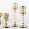 Crystal Candelabra Centerpieces Candle Holder for Wedding Home Holiday Dinner Party Table Decoration Valentine Christmas