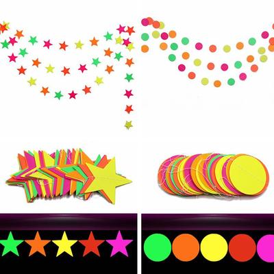 Glow Neon Girlande PVC-Material Schwarzlicht Fluoreszierend