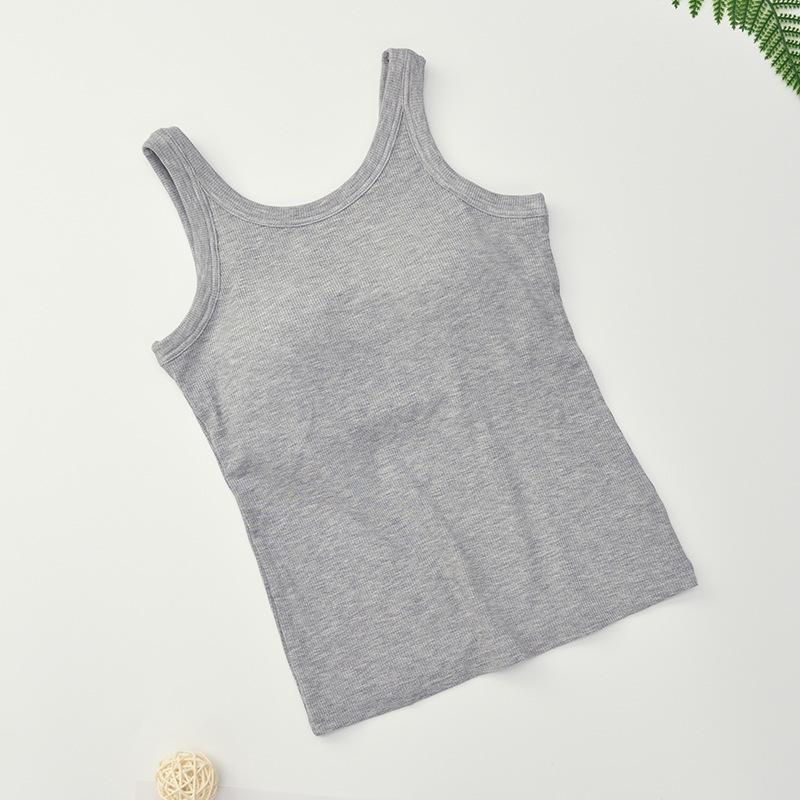 Versatile Modal Women's Tank Top with Built-In Bra & Padding - Perfect for Underwear or Outerwear
