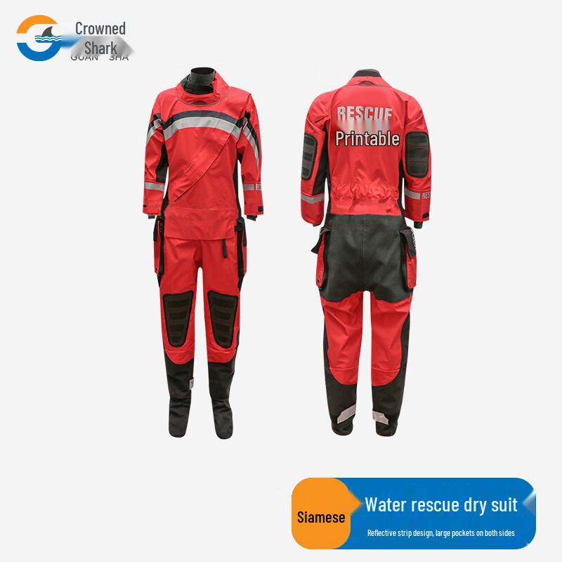 Guanshark One-piece Dry Rescue Suit
