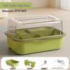 Transparent Luxury Hamster Villa for Golden Bears