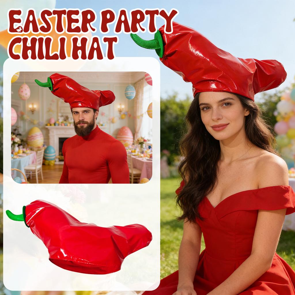 Easter Party Chili Hat Fun Party Stage Hat Costume