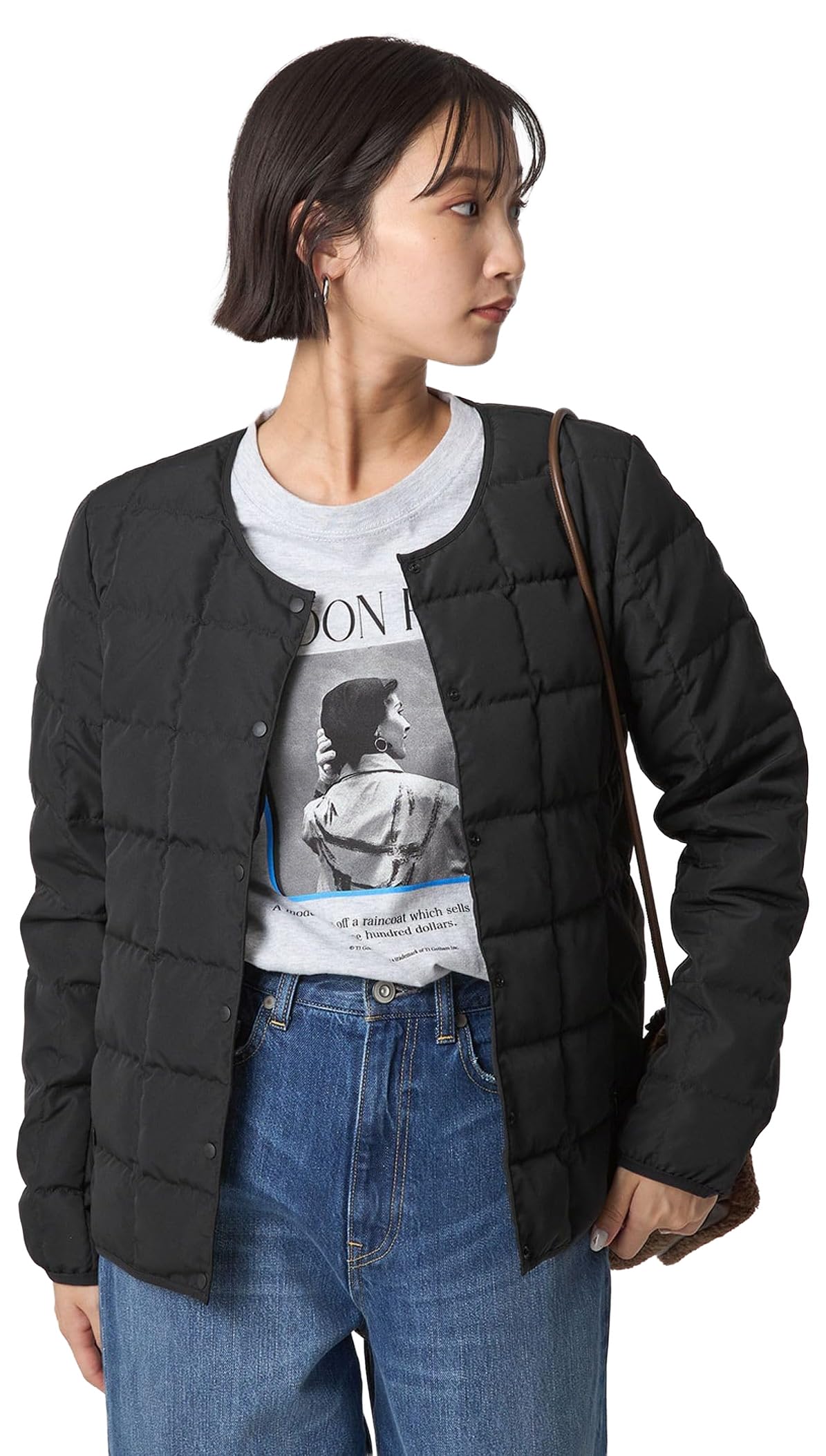 

[United Arrows Green Label Relaxing] Пуховик TAION на пуговицах, короткий, на заказ 36255000003 0900 ЧЕРНЫЙ(09) СВОБОДНО