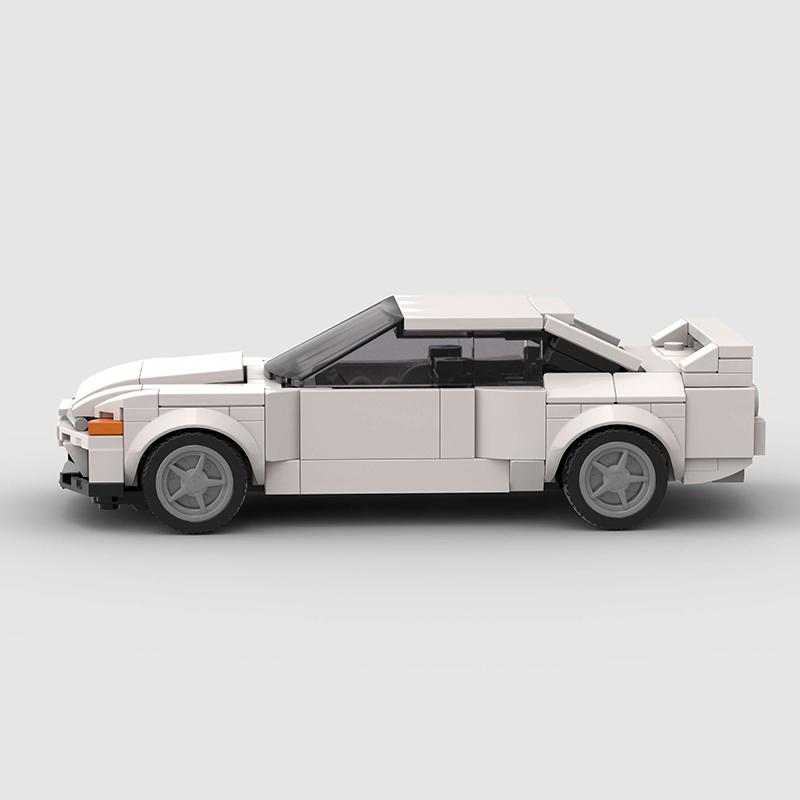 City Sports Car Building Blocks Racing Auto Classic MOC Skyline R32 Bricks Vehicles DIY Puzzle Toys Kids Gift