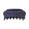 (W) Glitter Logo Hair Claw Clip Navy