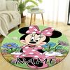Personalized M-Minnie Round Chair Office Rug - Perfect for Mat, Office Chair & More - Ideal Gift for Birthdays and Holidays